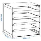 Illustration with measurements for the product: HARVMATTA.