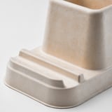HÖNSNÄT paper phone holder, desk organizer with slots.