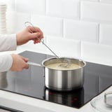 Whisking on modern stove