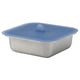 Blue ikea vacuum container