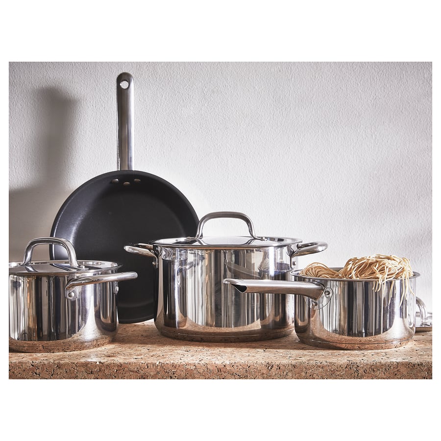 IKEA 365+ Frying pan, stainless steel/nonstick coating, 28 cm IKEA