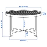 Illustration with measurements for the product: JUTHOLMEN.