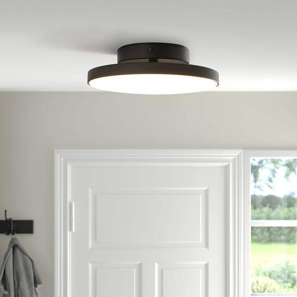 Modern ceiling light; art deco style; led bulb; diffuse light; bathroom approved.