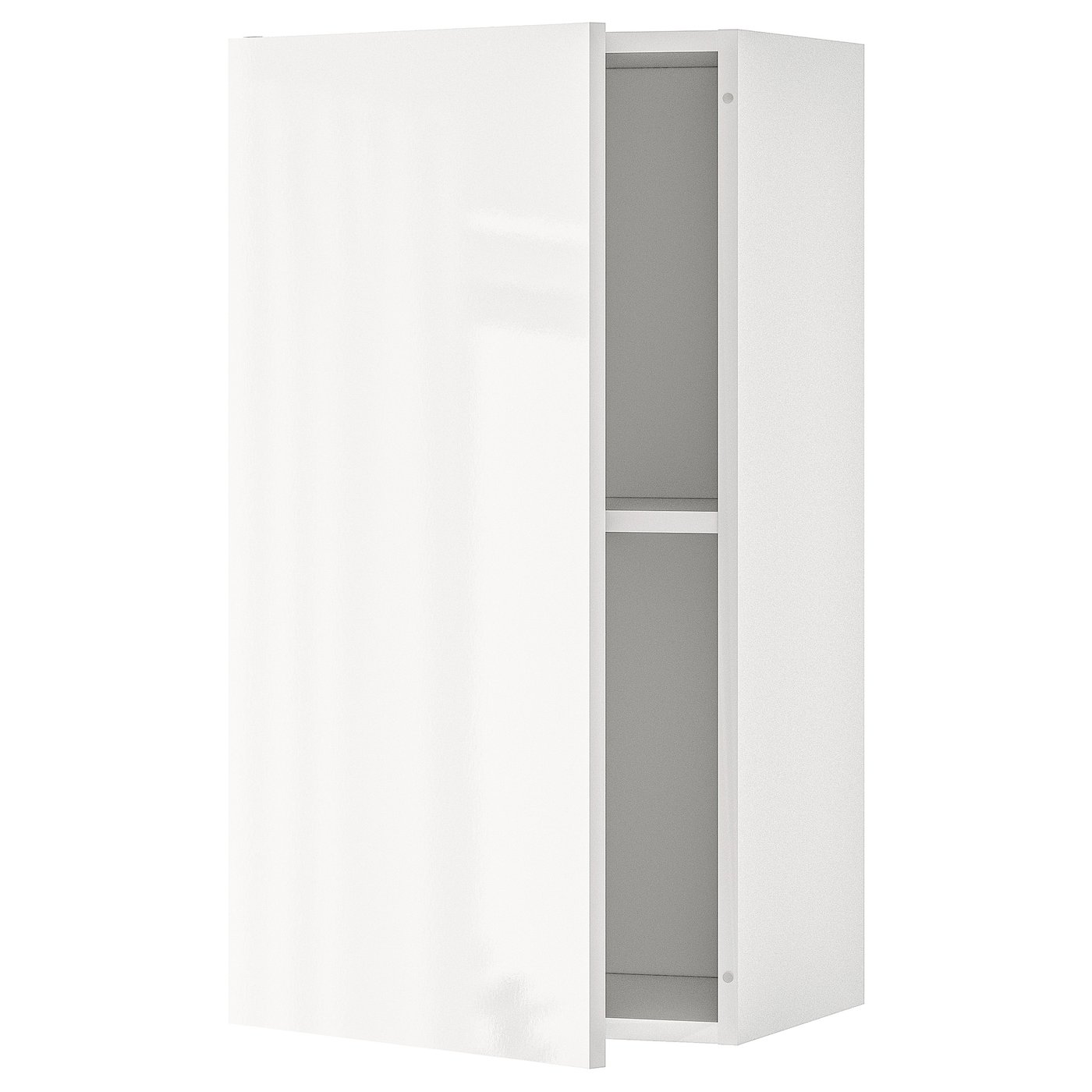 KNOXHULT wall with door, highgloss white, 40x75 cm IKEA