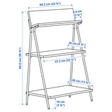 Illustration with measurements for the product: KRÖNIKÖR.