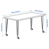 Illustration with measurements for the product: LAGKAPTEN.