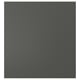 LAPPVIKEN: dark gray, rectangular cabinet door. Smooth finish, simple modern design.