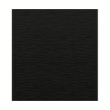 Black LAXVIKEN textured particleboard door with wave design.