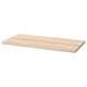 Option: LINNMON wooden shelf, light brown, rectangular, flat surface.
