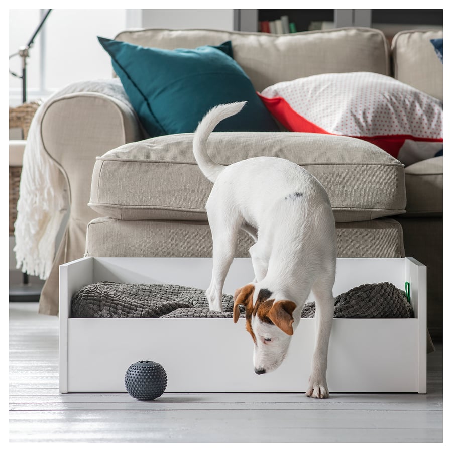 LURVIG Frame for pet bed, white, 45x69 cm IKEA