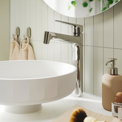 MAJSJÖN Bathroom mixer tap top lever, chrome-plated, XL