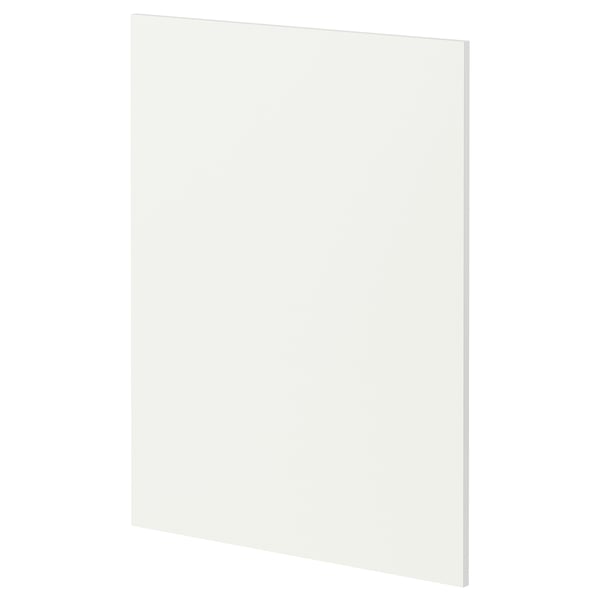 METOD kitchen panel, white, rectangular, smooth surface, minimalist design.