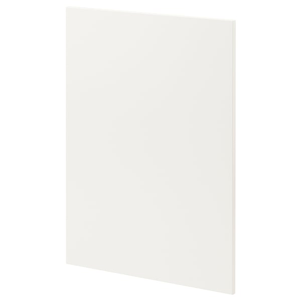 METOD kitchen panel, white, square, smooth.