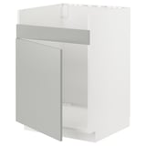 METOD Base cab f HAVSEN single bowl sink