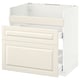 METOD off-white kitchen cabinet, traditional design.