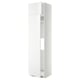 White METOD cabinet, modern, high gloss, rectangular.