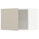 Modern beige kitchen cabinet, sleek & smooth design. Part of ikeas METOD system.