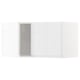 Modern white kitchen cabinet with sleek, handle-less design and sturdy build.