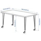Illustration with measurements for the product: MITTCIRKEL.