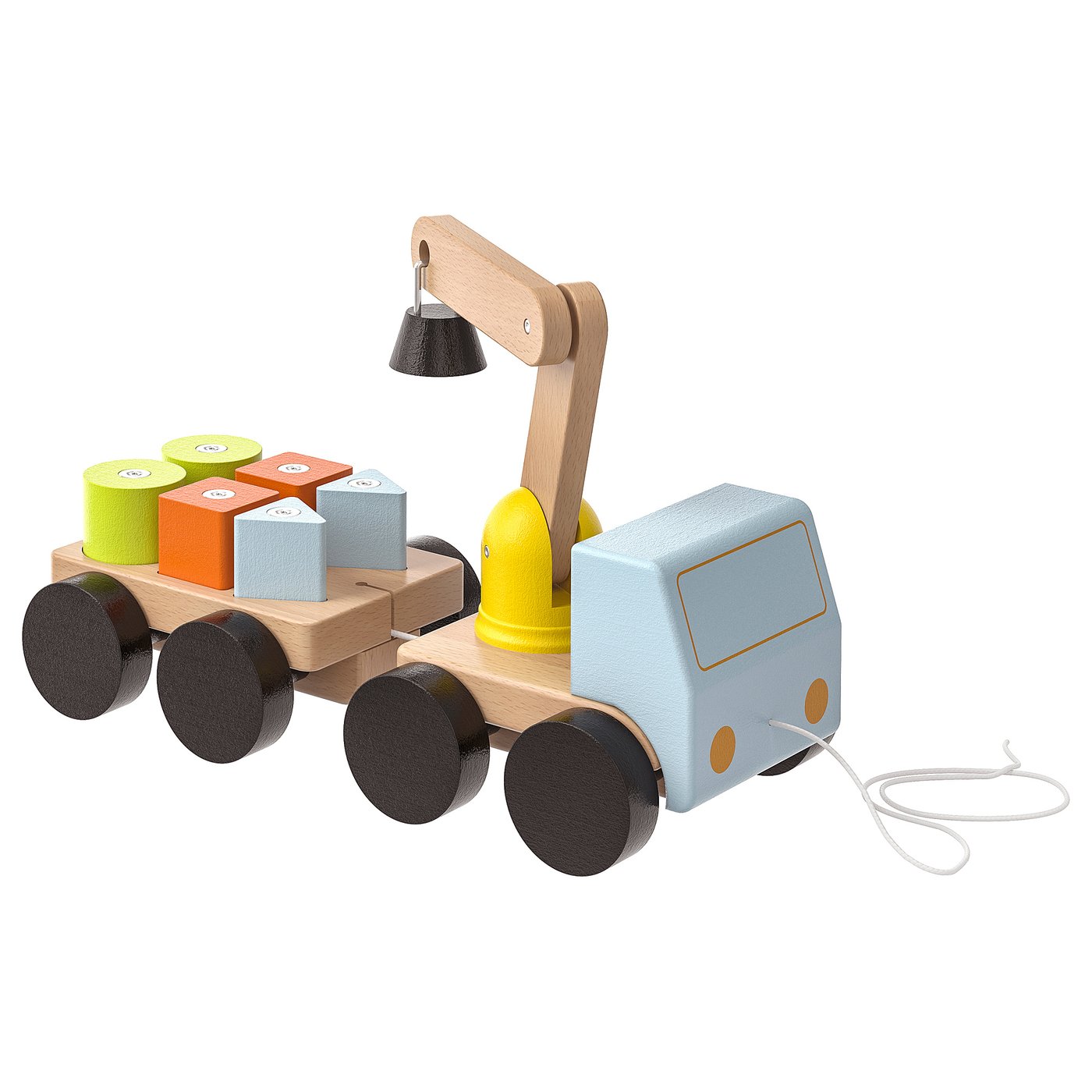 MULA Crane with blocks, multicolour 