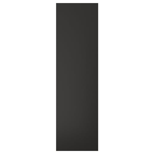 Black rectangular panel, modern design, matt finish.