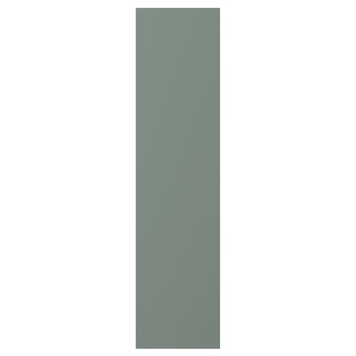 Rectangular grey-green panel, smooth texture, modern design.