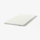 NORDBERGET Mattress pad, white, 90x200 cm