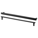 Black NYDALA handlebar, sleek design, zinc base, epoxy finish, horizontal layout, modern style.