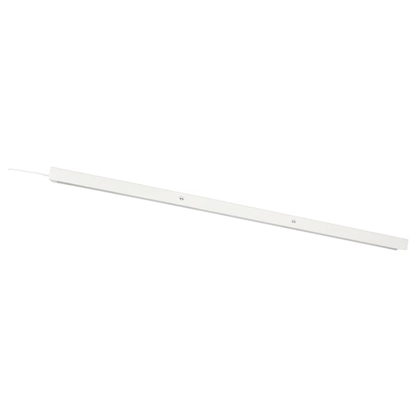 ÖVERSIDAN led wardrobe light - slim, white aluminum
