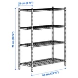 Illustration with measurements for the product: OMAR.