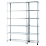 OMAR metal shelf, 5 adjustable levels, sturdy, ideal for kitchen/storage.