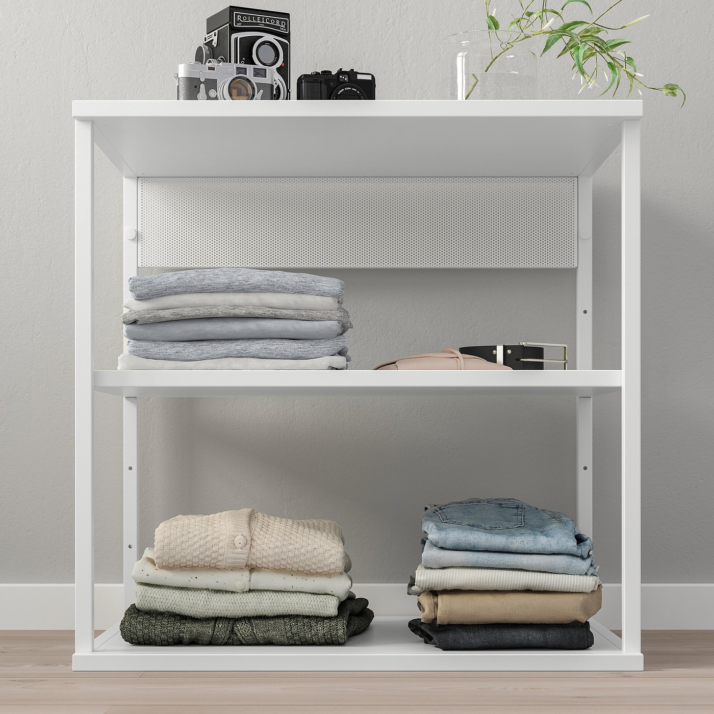 PLATSA open shelving unit, white, 60x40x60 cm - IKEA