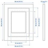 Illustration with measurements for the product: PLOMMONTRÄD.