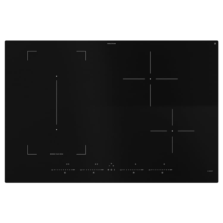 ROGESTAD induction hob, IKEA 500 black, 78 cm IKEA