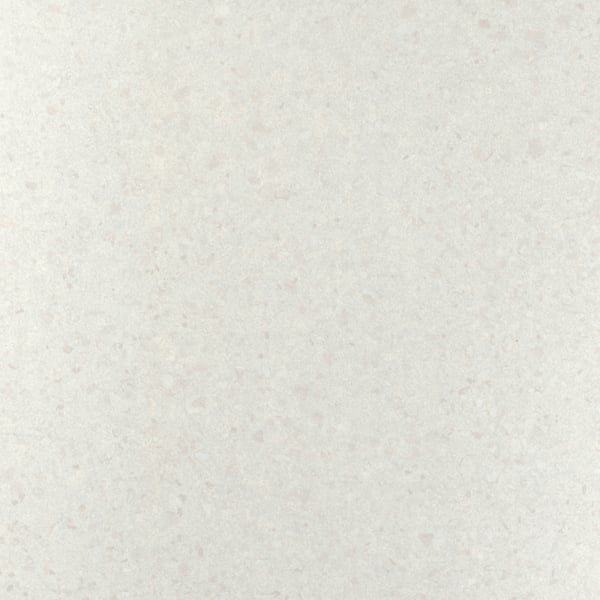 Modern kitchen with smooth, light grey worktop.
