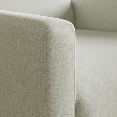 SALTSJÖBADEN Rocking and swivel armchair, Gunnared beige
