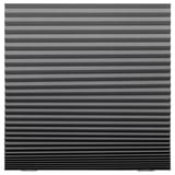 SCHOTTIS blackout blind, rectangular, striped in grey, made of recycled polyester.