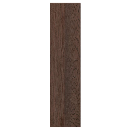 Dark wooden textured panel, likely from a cabinet door. Rectangle shape with a smooth finish, part of the SINARP collection.