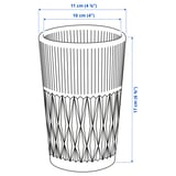Illustration with measurements for the product: SMÄLLSPIREA.
