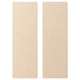 Two plain wooden panels, rectangular, smooth finish. Ideal for SMÅSTAD storage units, birch veneer.