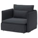 SÖDERHAMN Armchair, Knäbäck anthracite