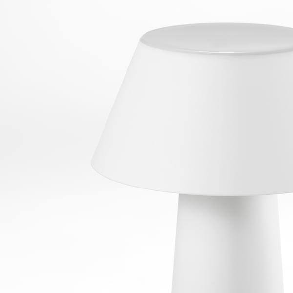 Modern led table lamp, clean design, good quality materials.