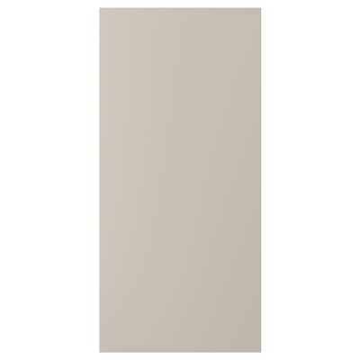 A beige STENSUND cover panel, rectangular, made of fiberboard with an acrylic paint finish.