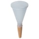 Option: SVÄMSKOG self-watering plant insert, blue, plastic & terracotta, conical shape with lid.