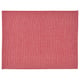 SVARTSENAP pink-red cotton place mat; rectangular, woven design.