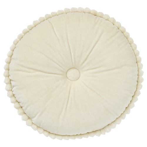 SYRENBUSKE Cushion, light beige, 36 cm