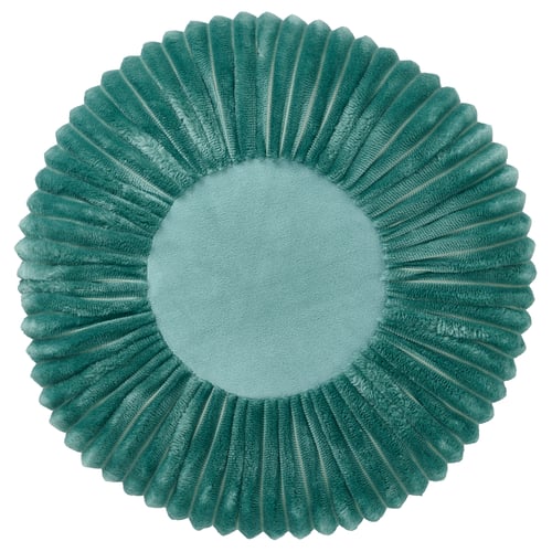 SYRENBUSKE Cushion, turquoise, 38 cm