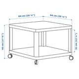 Illustration with measurements for the product: TINGBY.