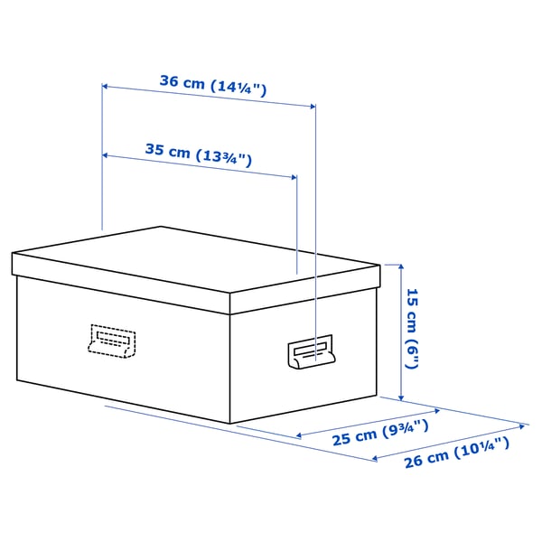 Illustration with measurements for the product: TJOG.