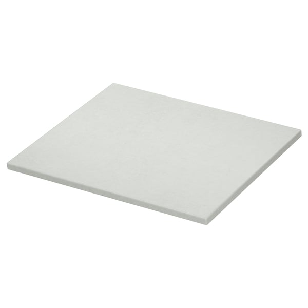 White TOLKEN square countertop in smooth, modern design.